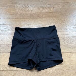 Balera Black Athletic Shorts Size SA